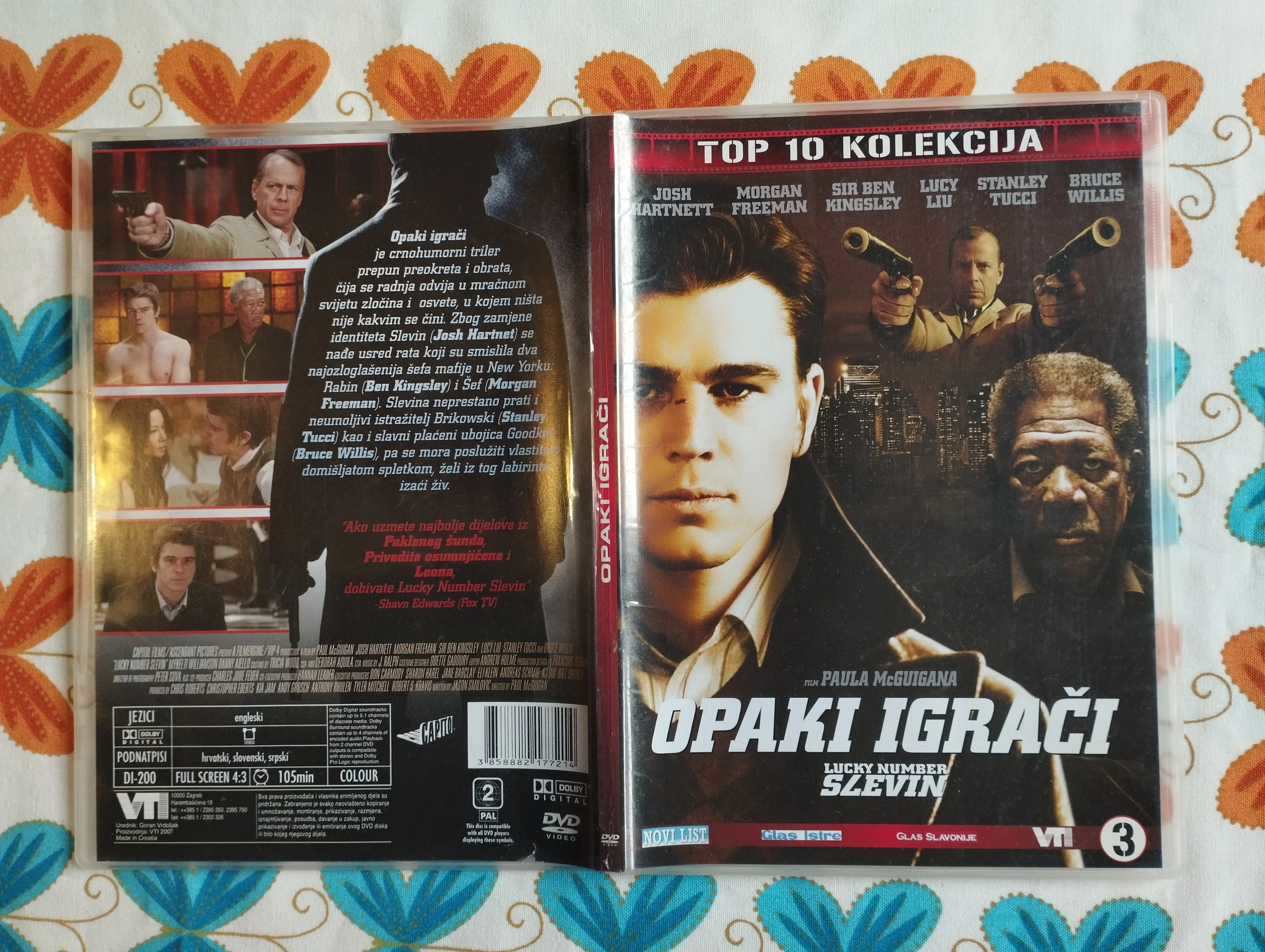 Lucky number slevin / Opaki igrači DVD - Samobor