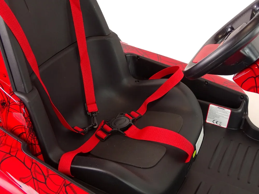 go-kart na akumulator xmx619 spyder - crveni/lakirani - slika 8