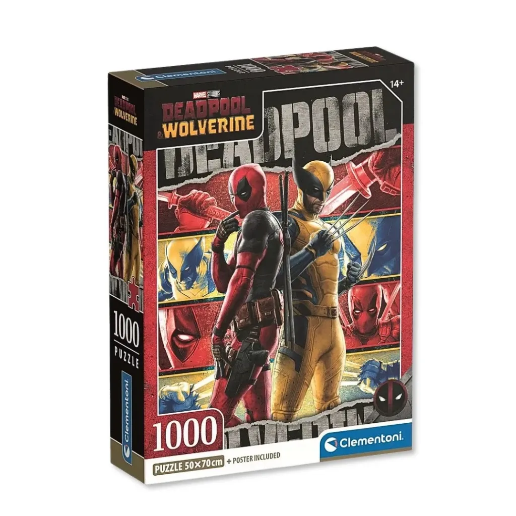 Deadpool & Wolverine puzzle – Compact, 1000pcs - Zagreb