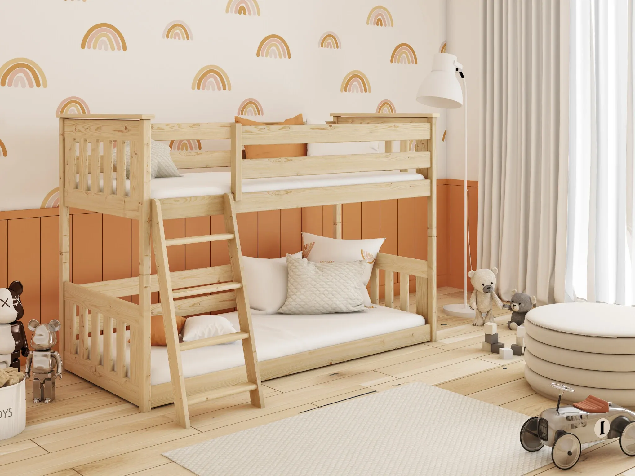krevet na kat za djecu kevin – 200×90 - slika 4