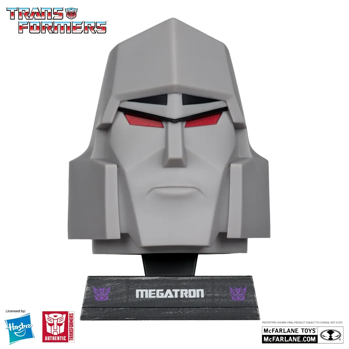 mcfarlane transformers – megatron 1:3 scale head - slika 2