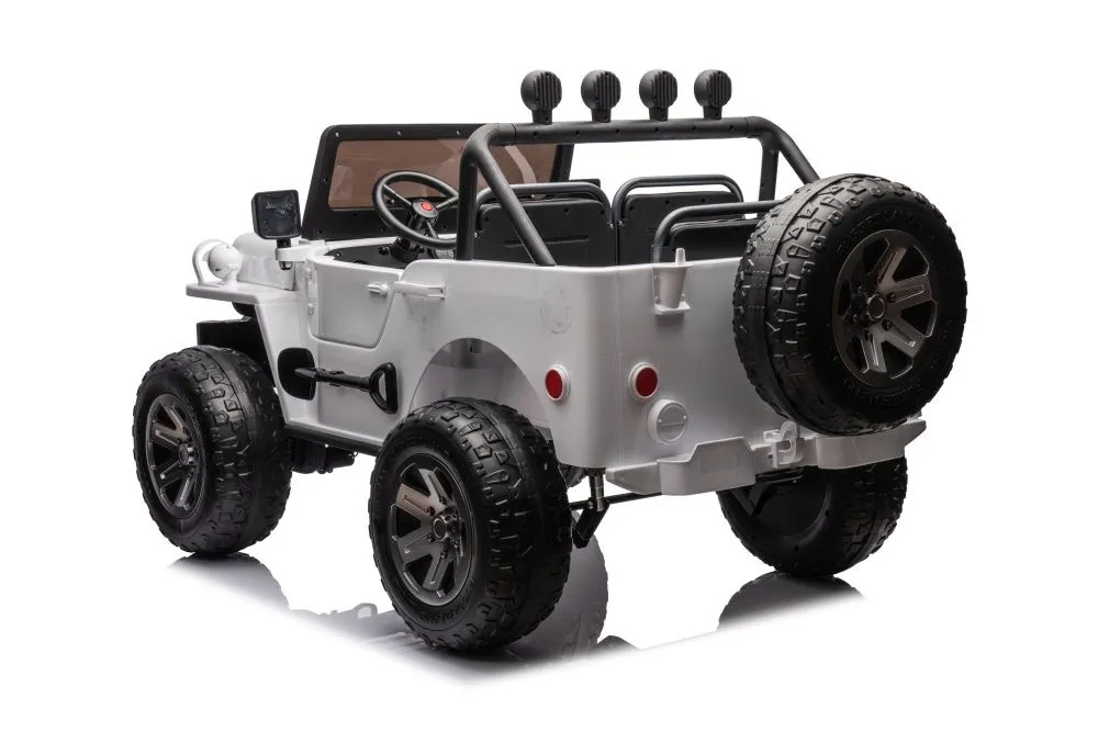 auto na akumulator jh-102 4x4 - bijeli - slika 4