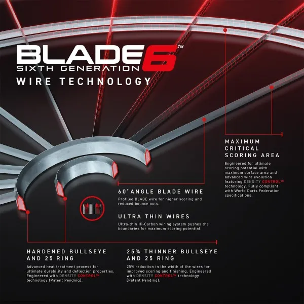 winmau blade 6 pikado meta - slika 4