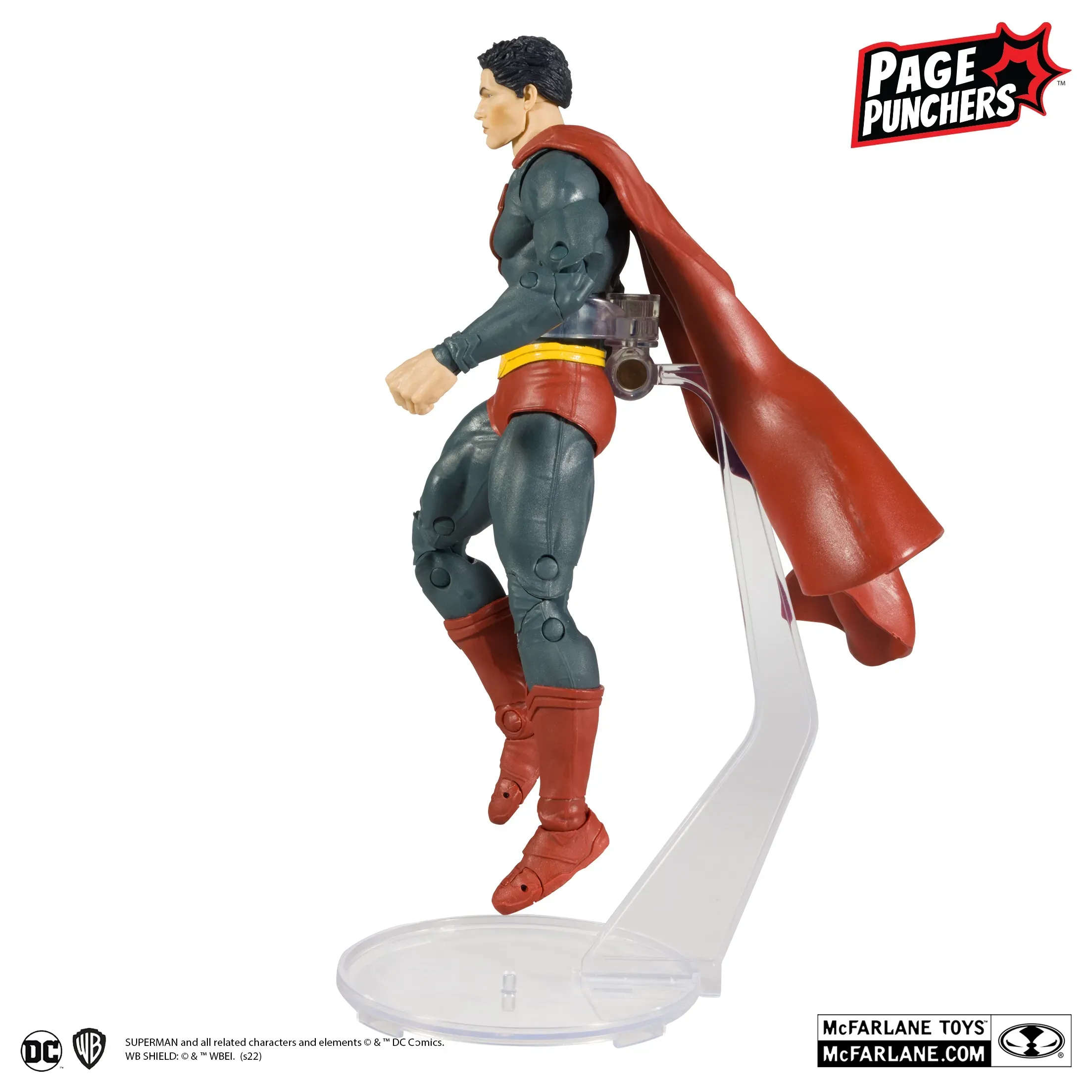 dc comics black adam strip + superman figura, 17cm - slika 8