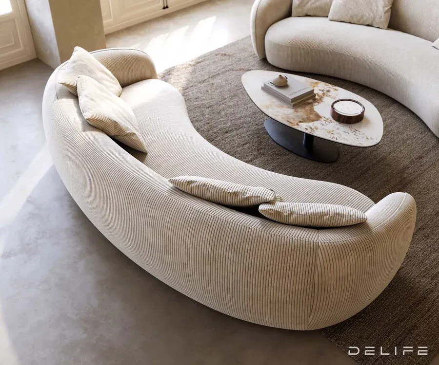 sofa larna 260x125cm, materijal: rebrasta tkanina - slika 6