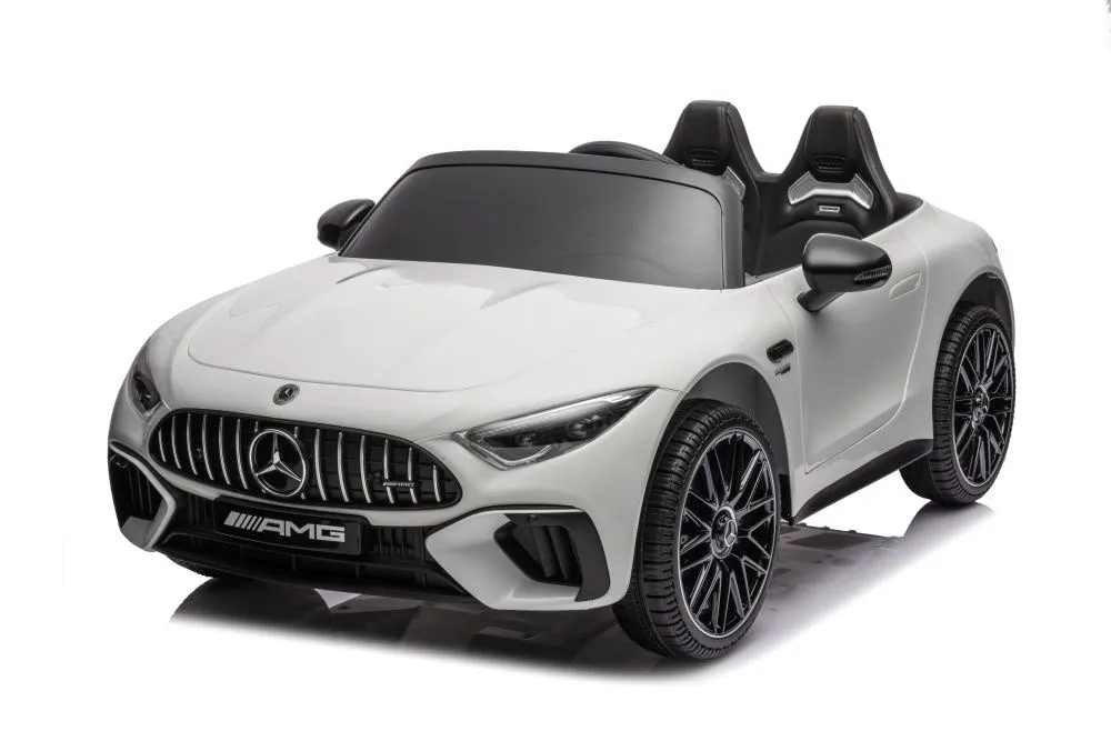 licencirani auto na akumulator mercedes amg sl63 - bijeli - slika 12