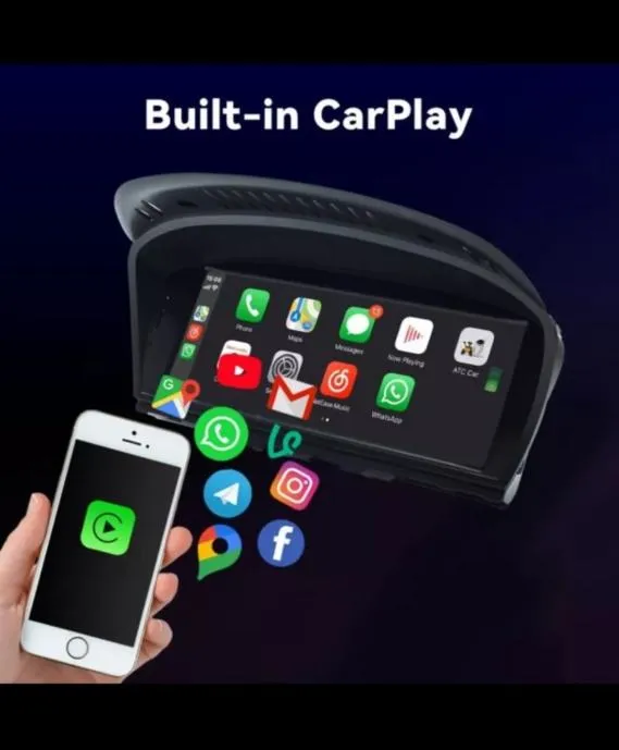 bmw e60 e61 e63 e64 e90 e91 original android radio multimedija wifi - slika 4