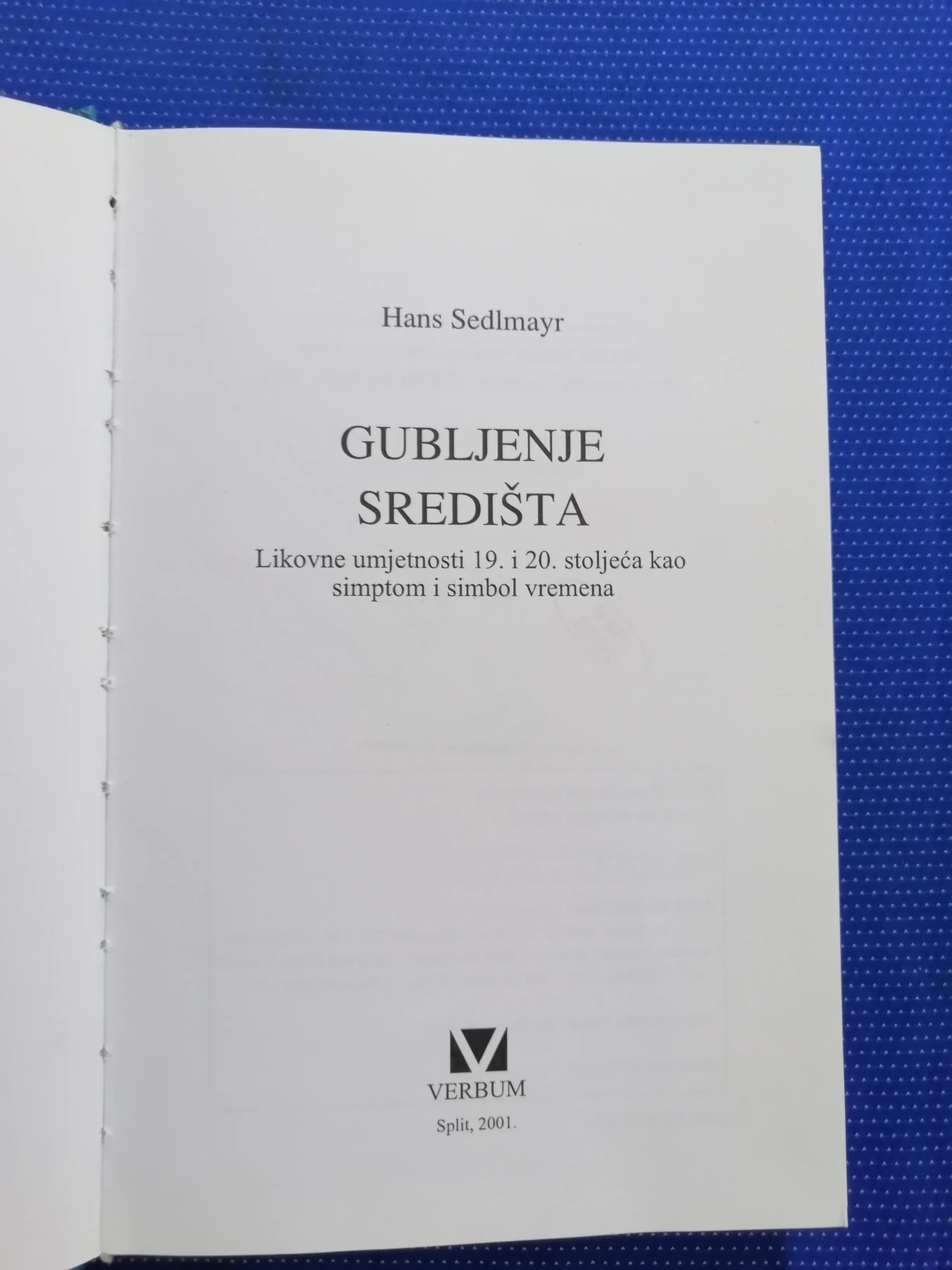 hans sedlmayr – gubljenje središta - slika 2