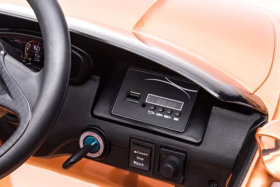 licencirani auto na akumulator mclaren gt 12v - zlatni/lakirani - slika 19