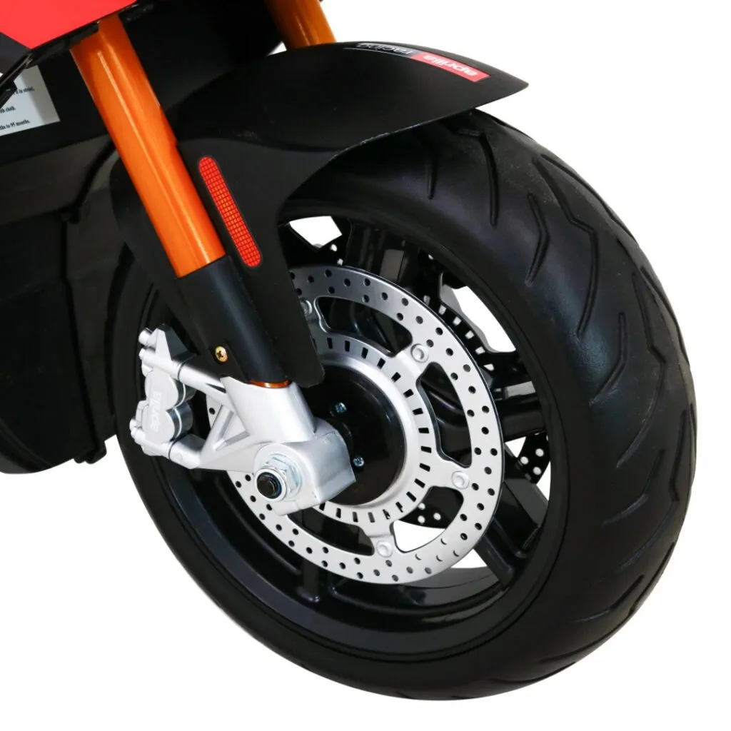 licencirani motor na akumulator aprilia tuono v4 - crni - slika 8