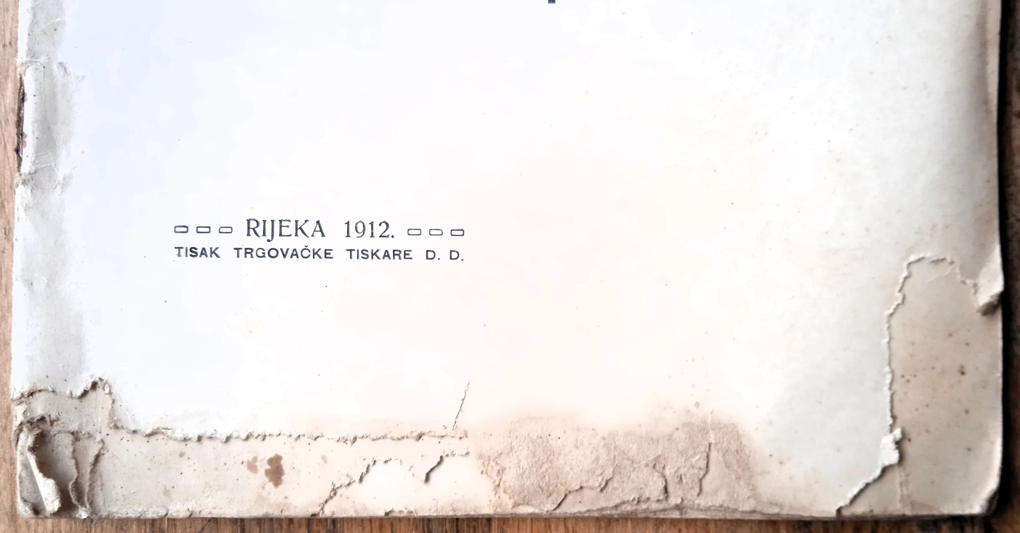 koprive crtice jakov tomasović rijeka 1912 - jako oštečena knjiga - slika 11