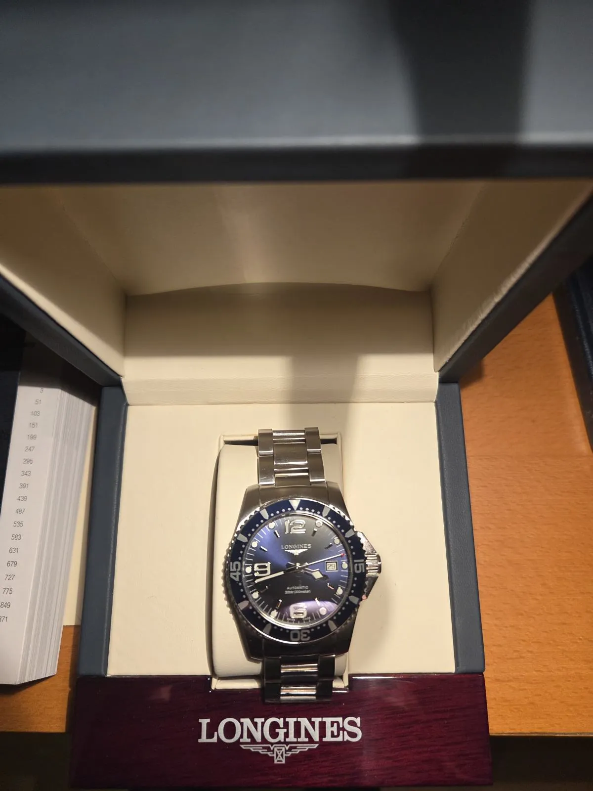 longines hydroconquest automatic 41mm (full set) - slika 2