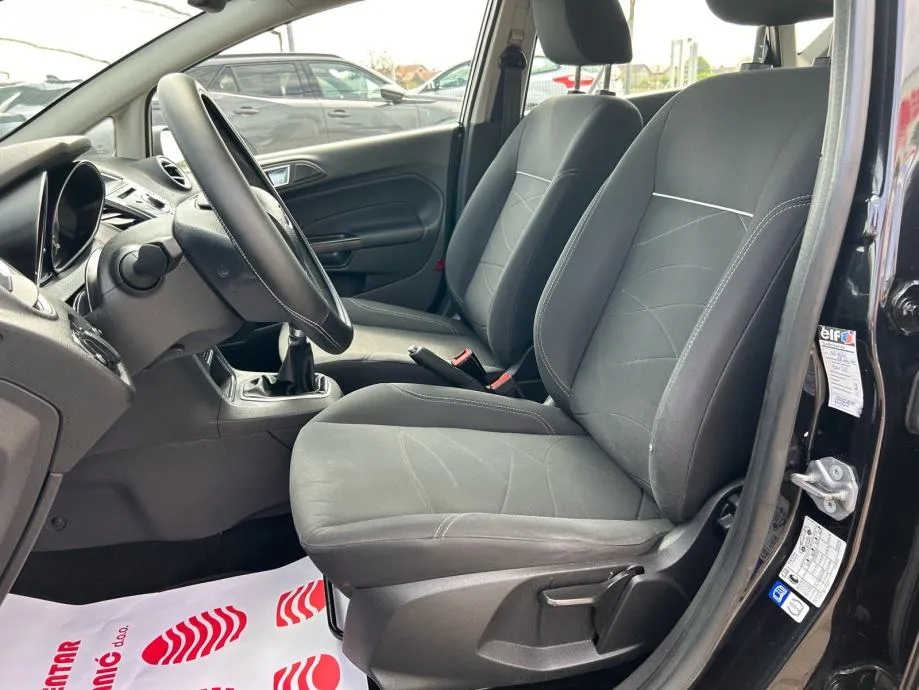 ford fiesta 1,0 benzin 2014.,servisna, 5-vrata, klima, el. paket... - slika 12