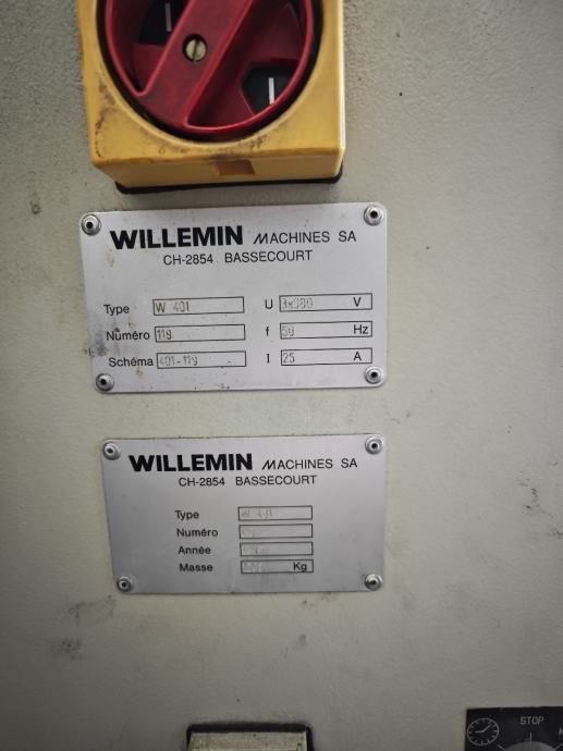 obradni centar willemin w401 - slika 10