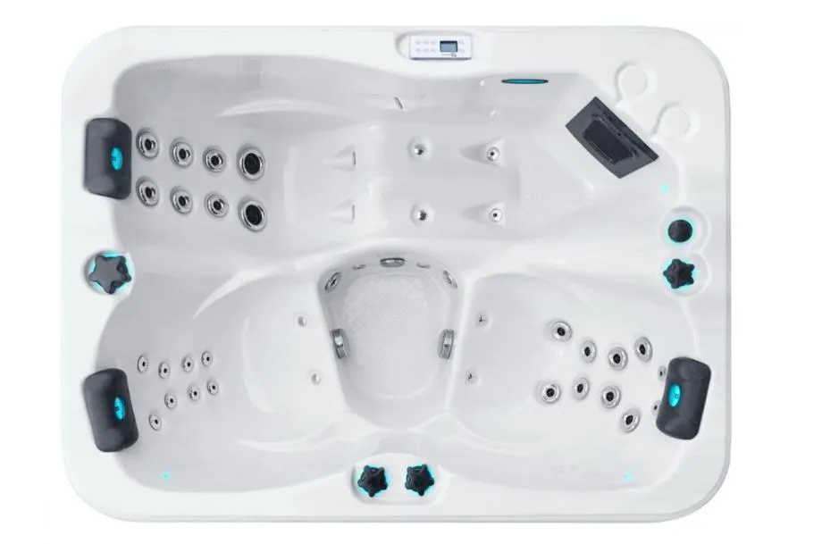 hidromasažni pro bazen renew – sterling white with grey - slika 2