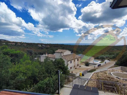 istra, labin, nova kuća s bazenom i pogledom na more - slika 14