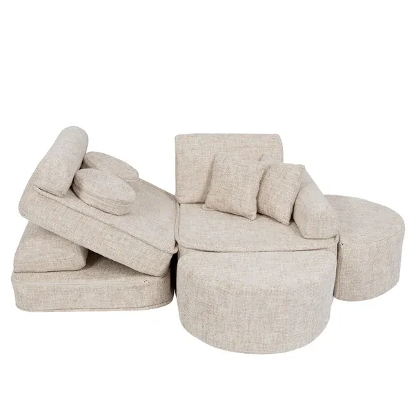 modularna sofa - bež boje sljeza - slika 5