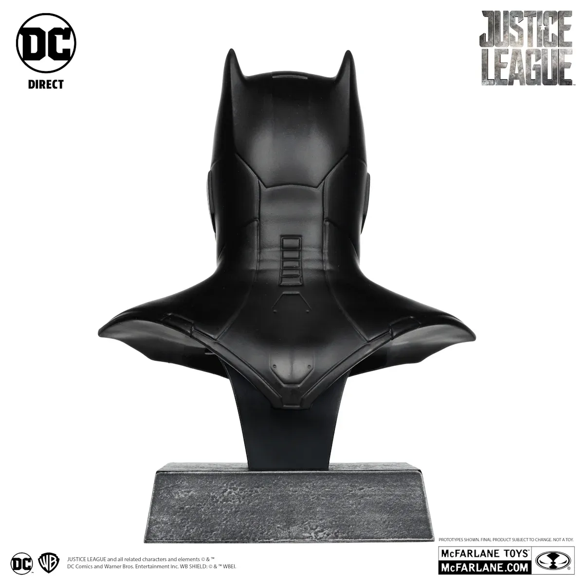 mcfarlane dc direct – batman (justice league) cowl replica - slika 4