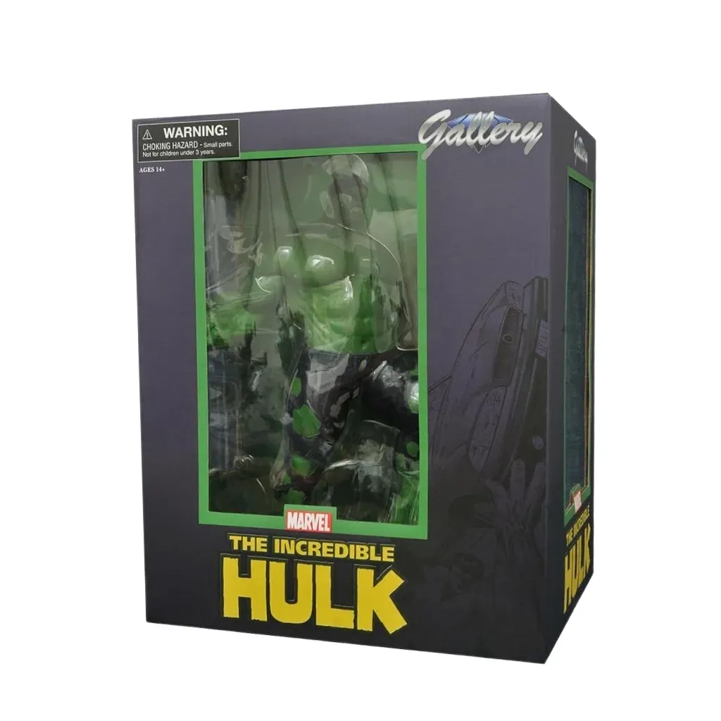 diamond select marvel gallery: hulk figura, 28cm - slika 2