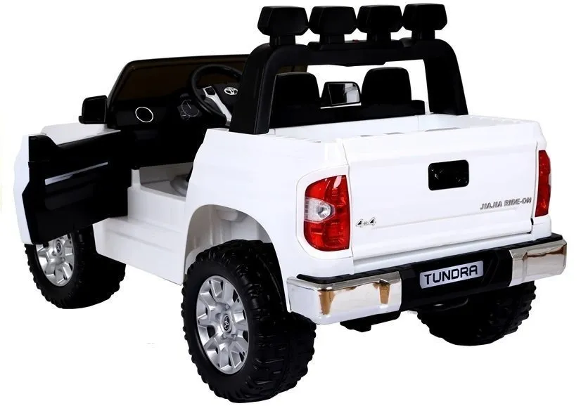licencirani auto na akumulator toyota tundra - dvosjed - bijeli - slika 3