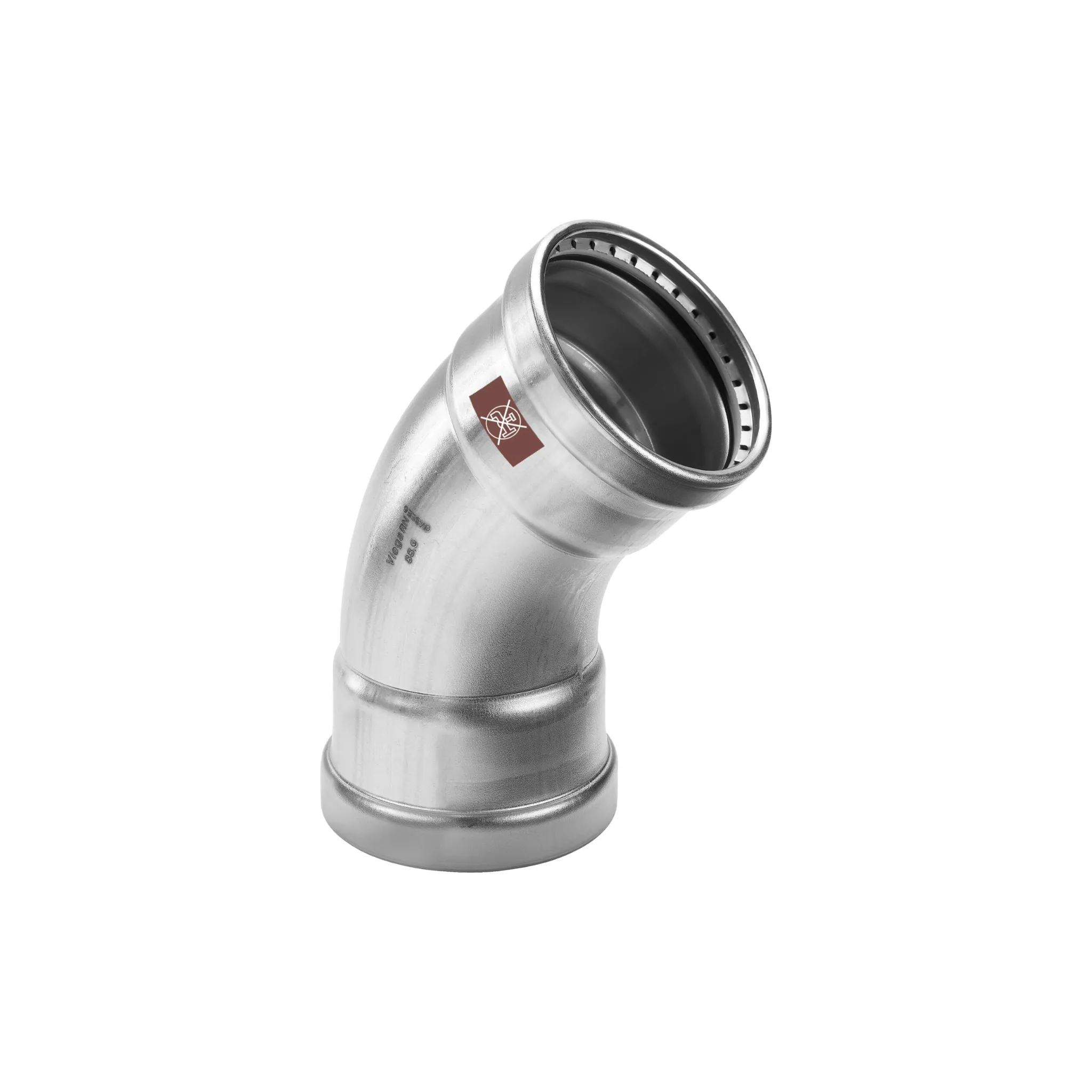 VIEGA TEMPONOX XL Koljeno 45" sa SC-Contur 76,1