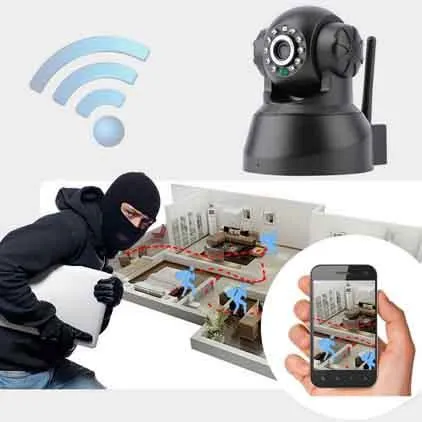wifi okretljiva kamera ip senzor pokreta - slika 3