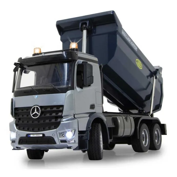 jamara kamion kiper mercedes benz arocs metal meiller na daljinsko upr - slika 16