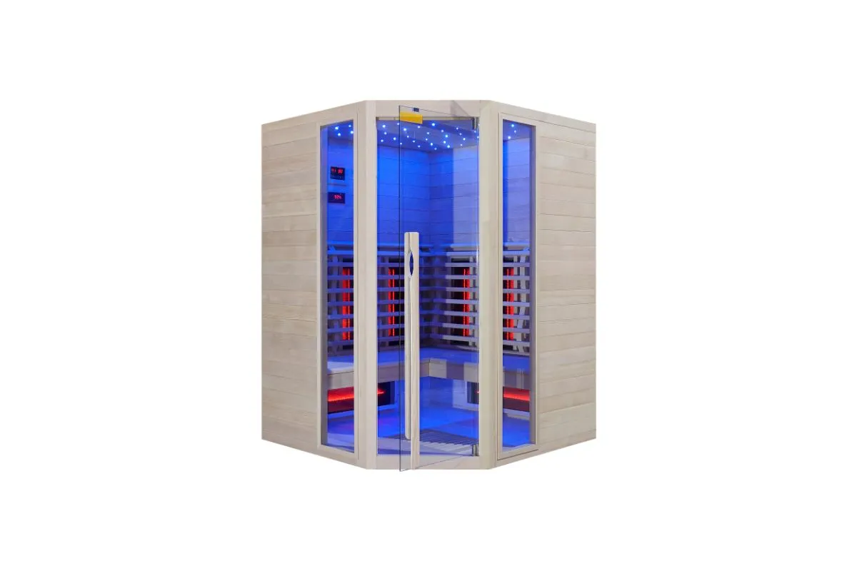 ir sauna kutna – full spectrum + karbonski grijači 150x150x200 - slika 2