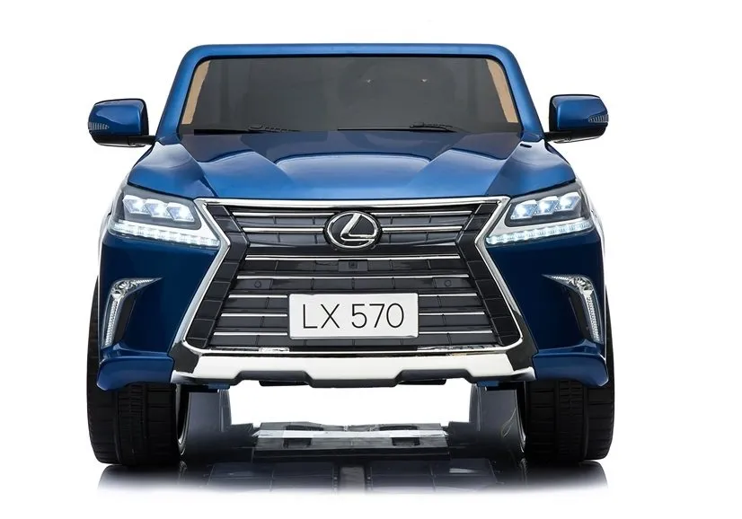 licencirani auto na akumulator lexus dk-lx570 - plavi/lakirani - slika 2
