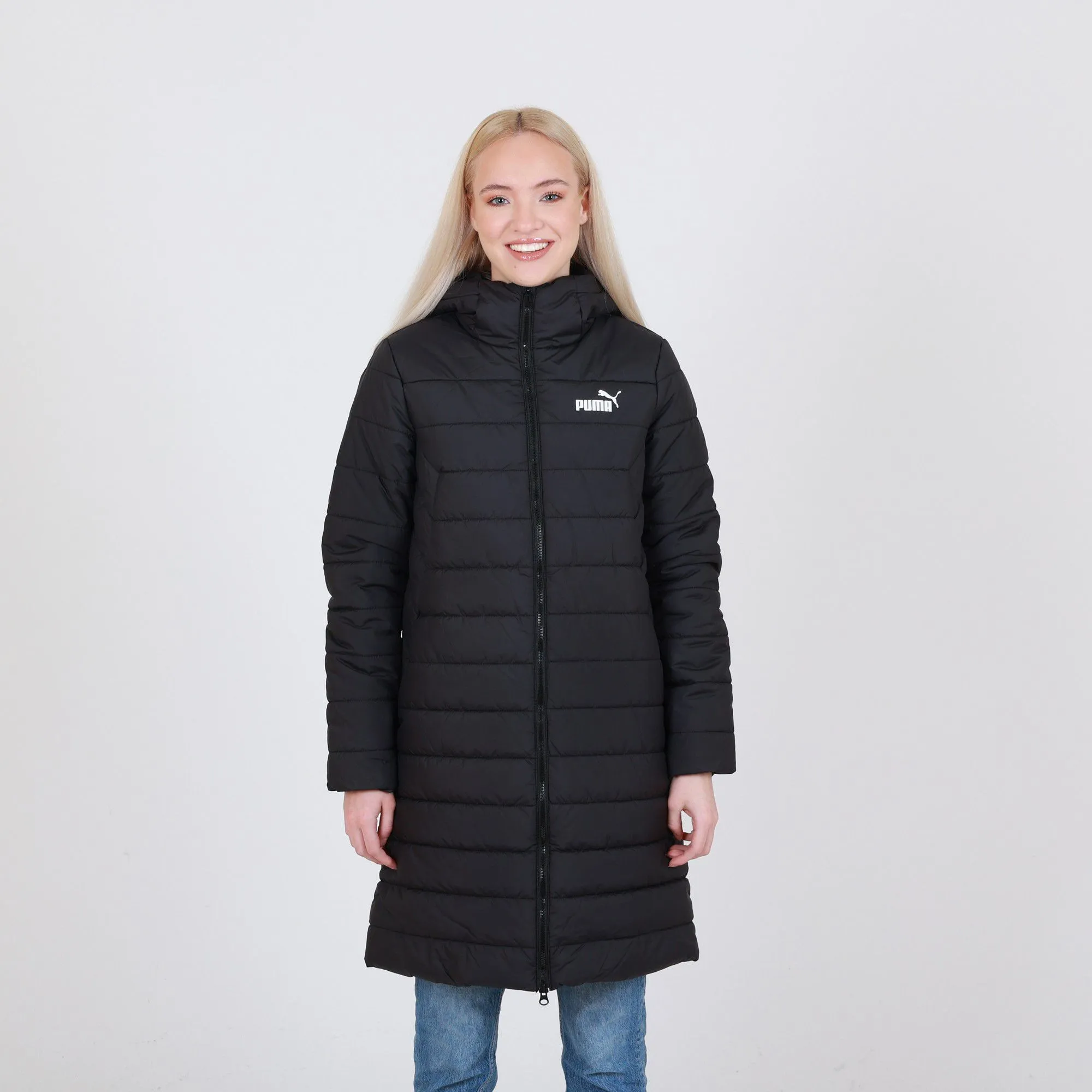 puma ess hooded padded coat - slika 1
