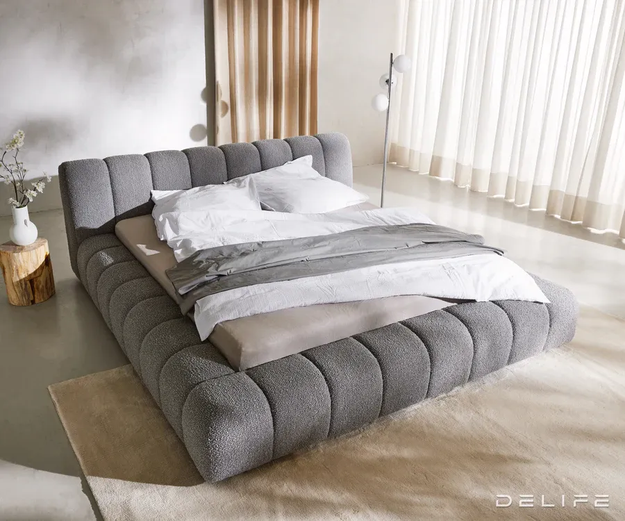 okvir kreveta cutio, materijal: boucle - slika 2