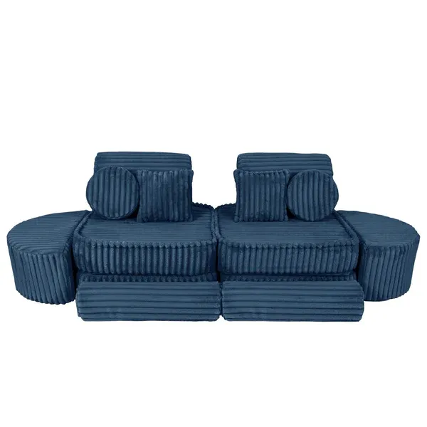 modularna sofa - plava - slika 6