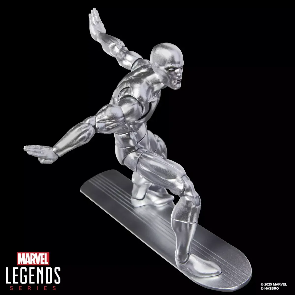 marvel legends series: silver surfer figura, 15cm - slika 7