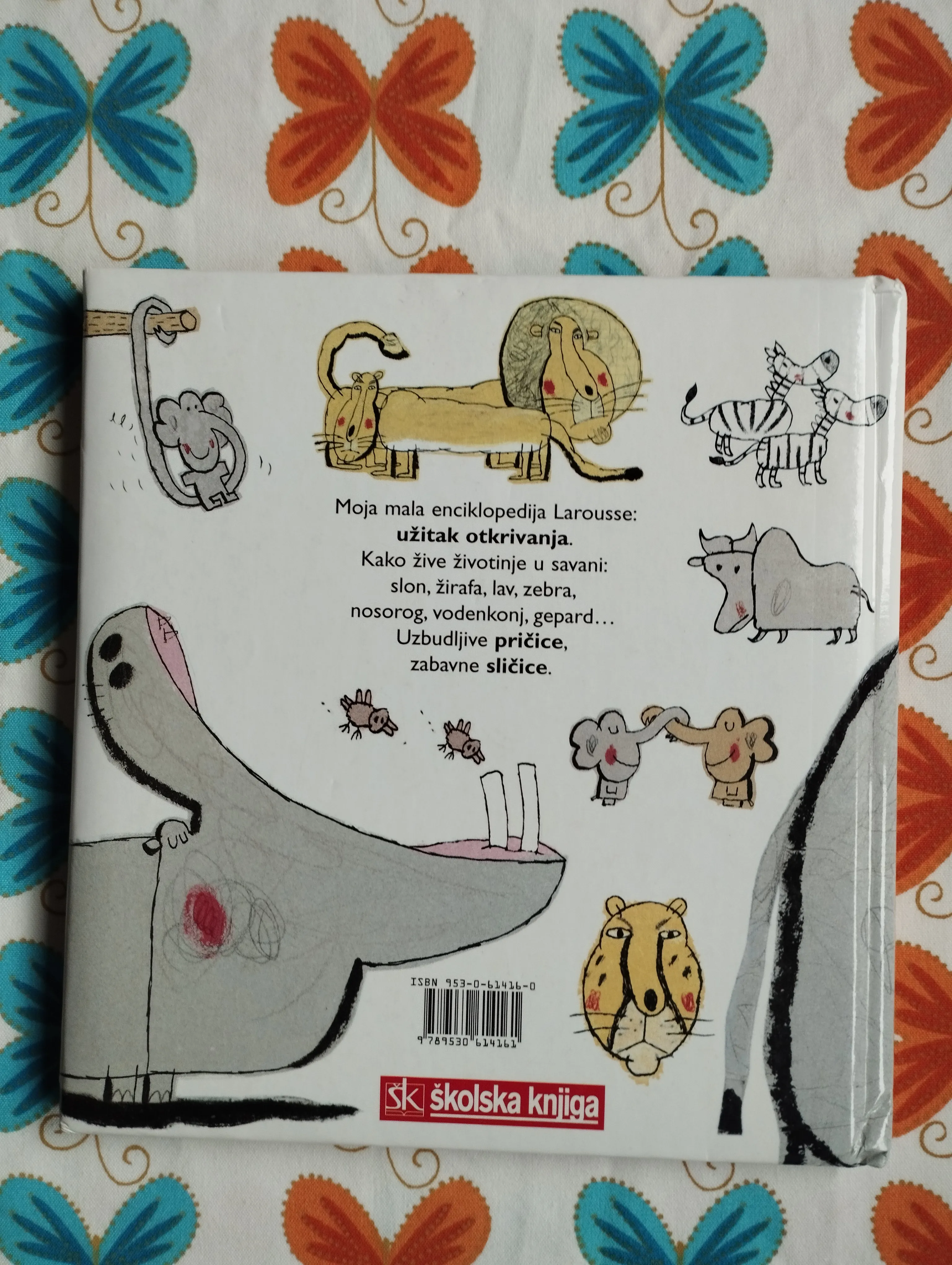 moja mala enciklopedija larousse - životinje u savani - slika 2