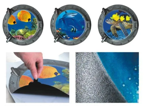 3d wall sticker morski život - slika 5