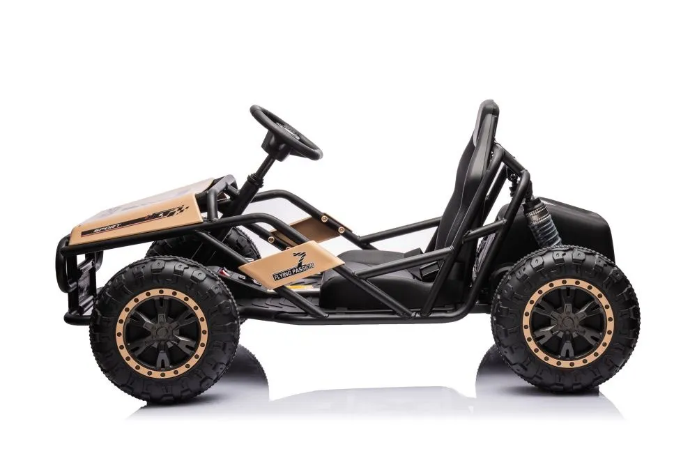 buggy na akumulator a8812 24v - bež - slika 4