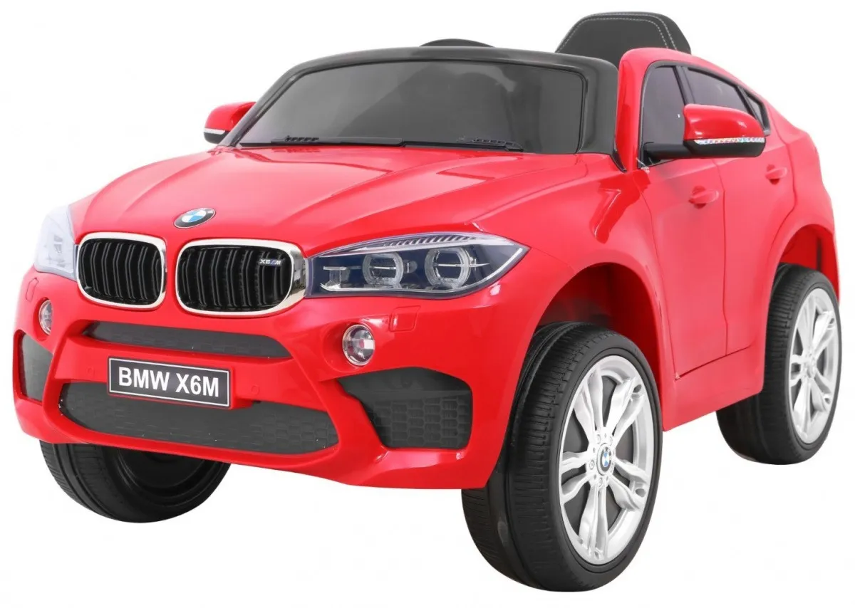 Licencirani auto na akumulator BMW X6M - crveni - Mursko Središće