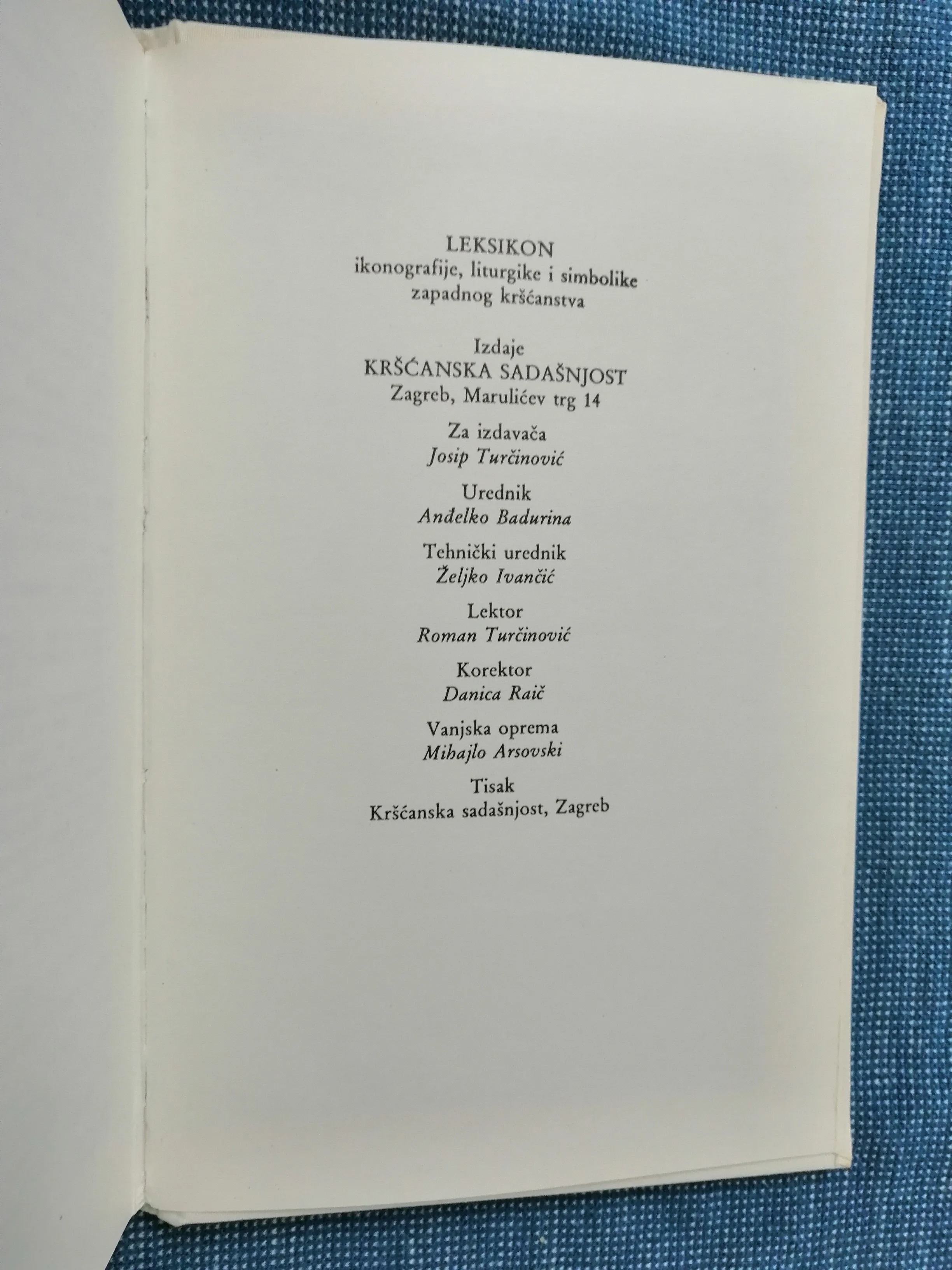 leksikon ikonografije, liturgike i simbolike zapadnog kršćanstva - slika 7