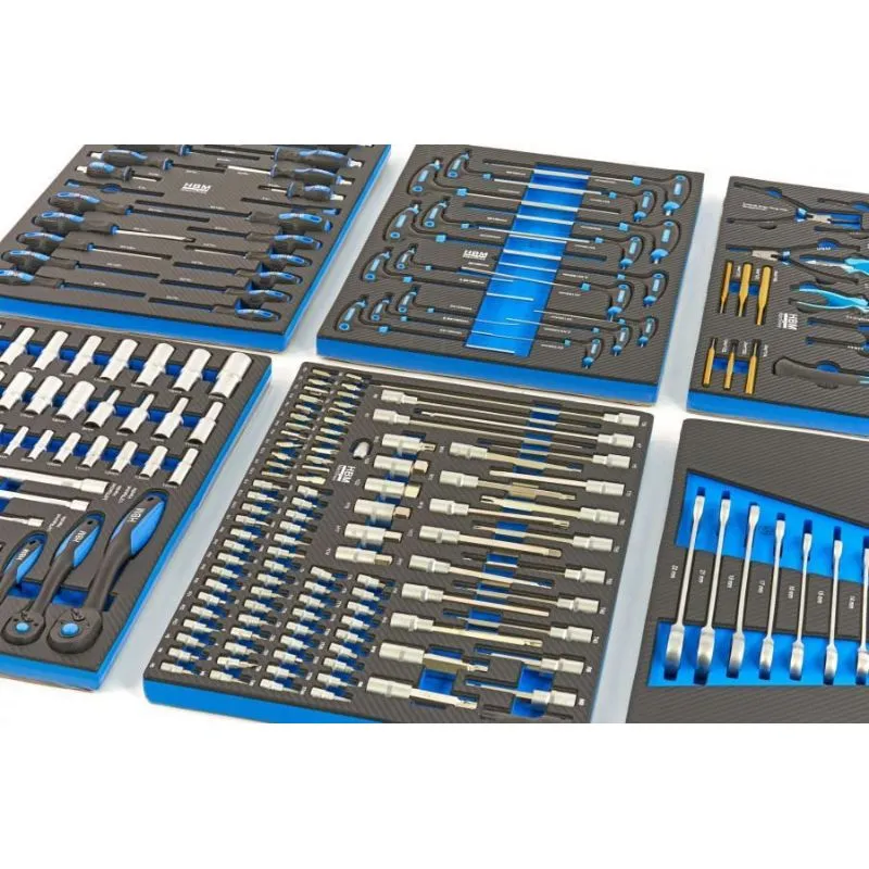 plavi set od 245 komada premium alata, 6 uložaka - slika 2