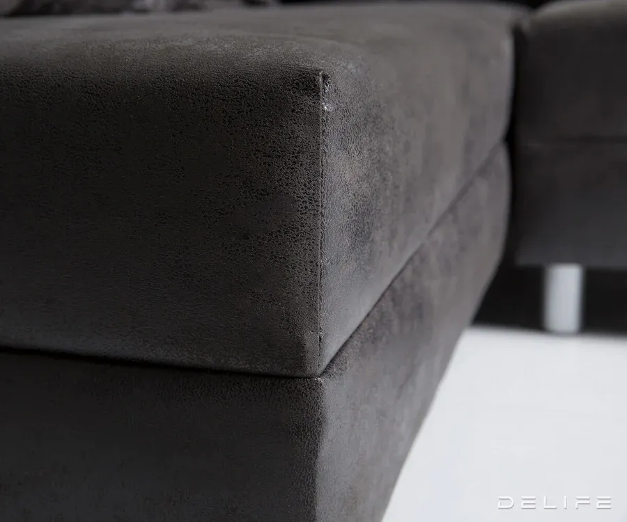 kutna garnitura clovis 200x185cm, materijal: mikrovelur - slika 4