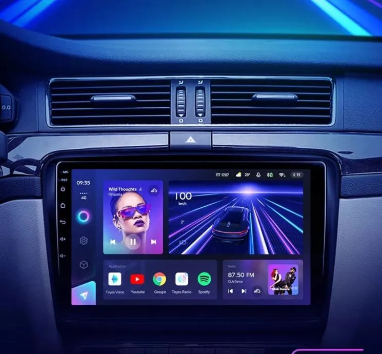 original radio škoda superb 2 2008-2015 android navigacija multimedija - slika 3