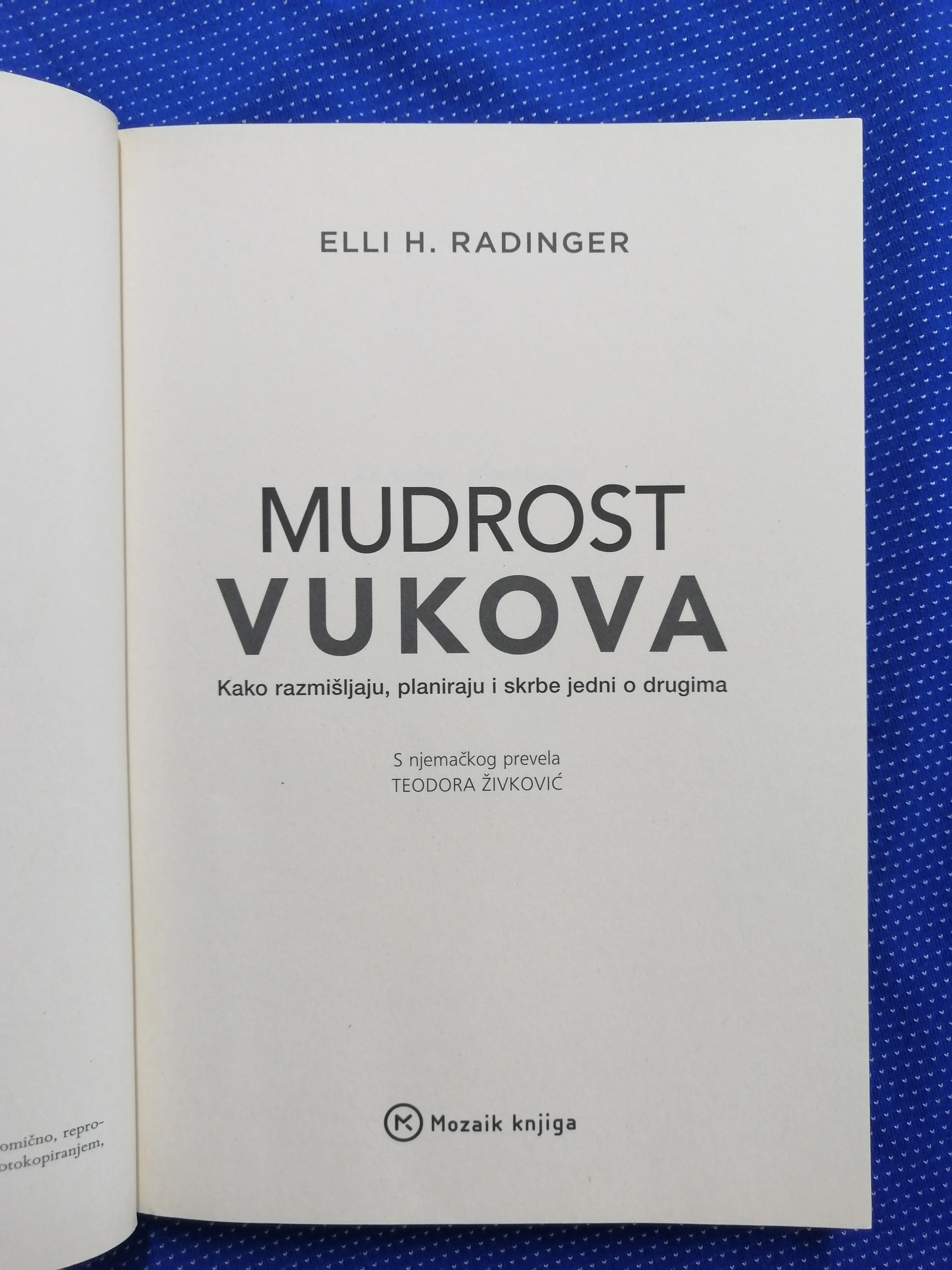 elli h. radinger – mudrost vukova - slika 2