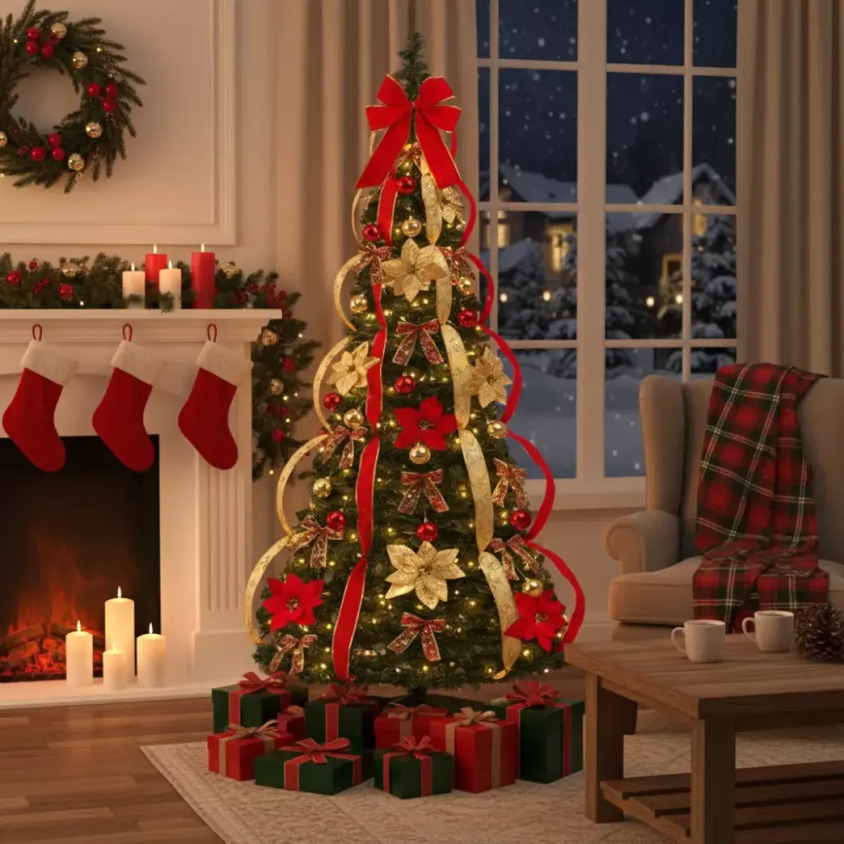 magic tree božićno drvce – ukrašeno i spremno u 1 minuti - slika 4