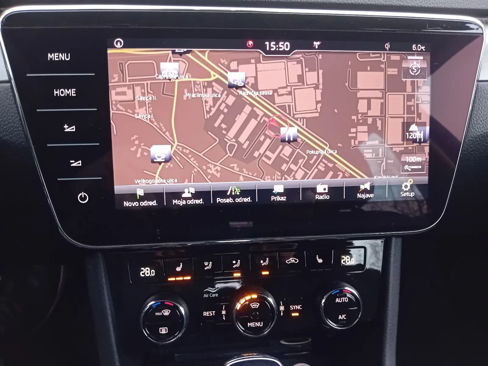 škoda superb combi 2,0 tdi ,do 2 godine jamstva,u sustavu pdv-a. - slika 16