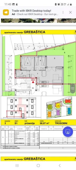 !!stan p1: grebaštica, 122.00 m2, novogradnja (prodaja) - slika 14