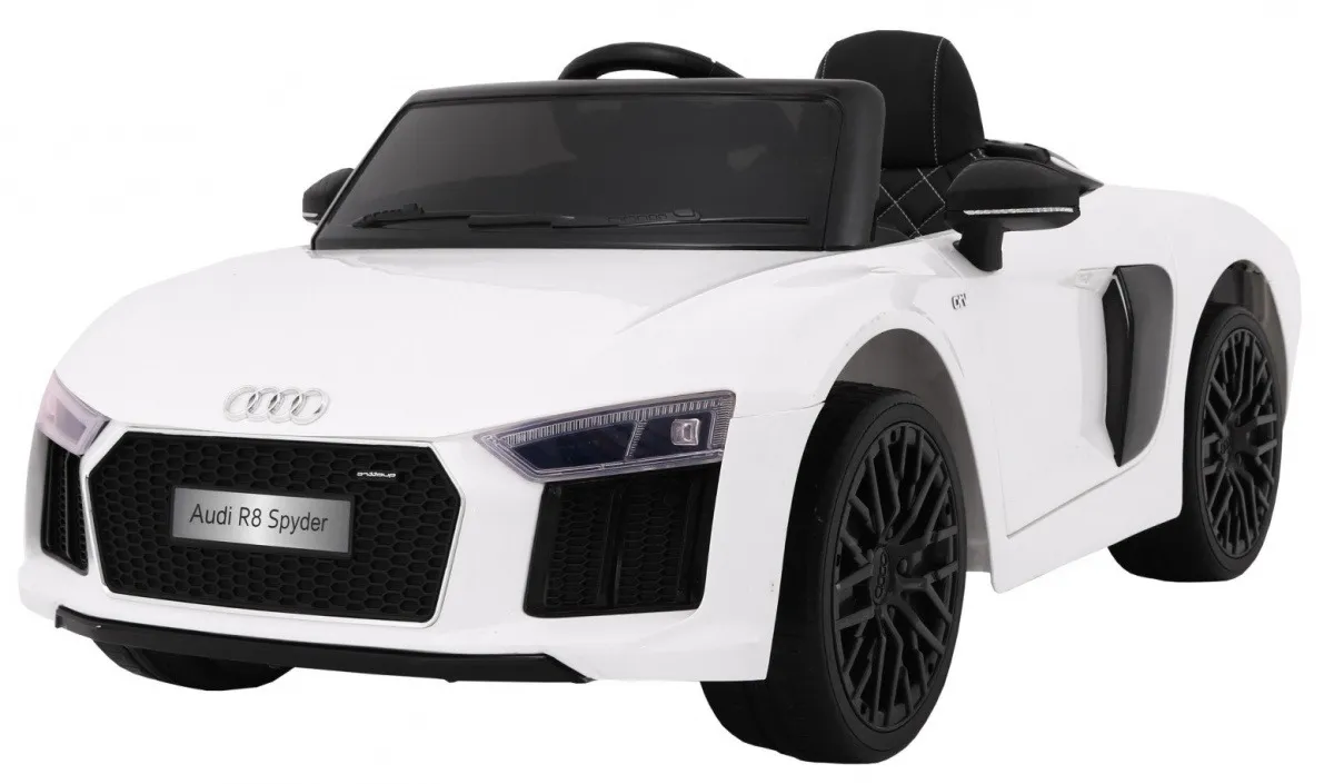 Licencirani auto na akumulator Audi R8 Spyder RS - bijeli - Mursko Središće