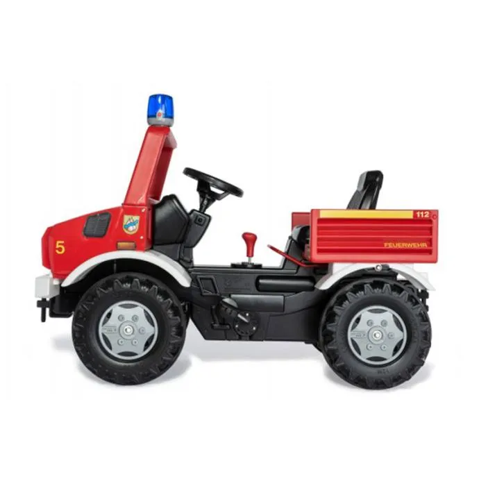 rolly toys vatrogasni kamion na pedale unimog nova verzija 2020 - slika 2