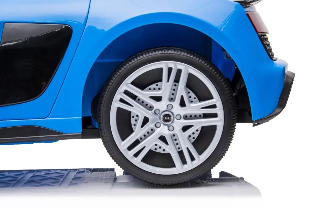 licencirani auto na akumulator audi r8 lift a300 - plavi - slika 8