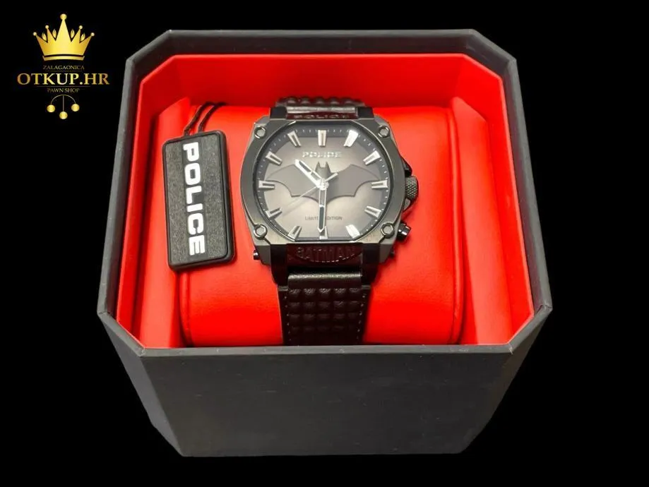 POLICE LIMITED EDITION FOREVER BATMAN PEWGD0022601 45mm-NOVO/ R1,RATE! - Zagreb