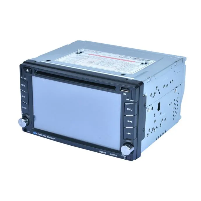 2din auto radio cd dvd bluetooth usb aux parking kamera - slika 3